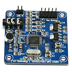 VS1053 module VS1053 MP3 module, development board (on-board recording function)