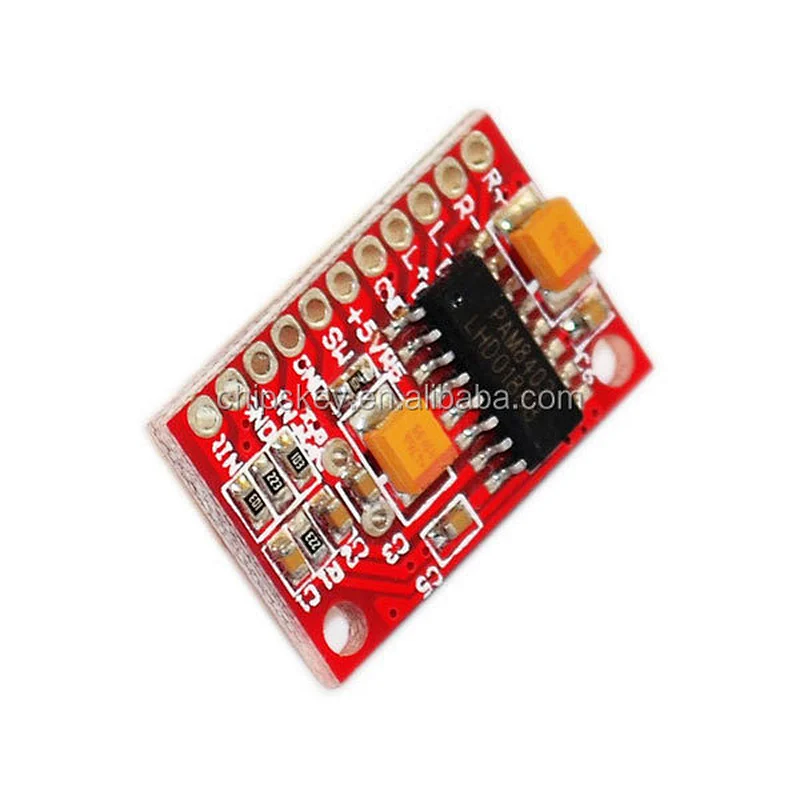 PAM8403 Mini digital amplifier board, amplifier board, USB-powered, high power 3W dual channel