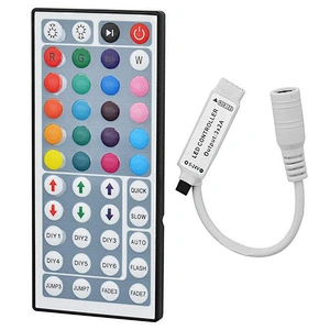 DC12V 72W Mini Wireless Controller with 44 Keys Remote Control for RGB LED Strip Light