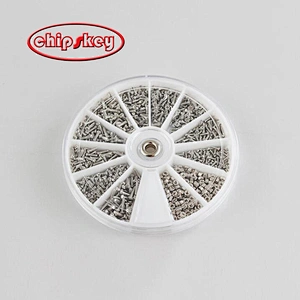 1000PCS  Stainless Steel Mini Electronic Glasses Watch Repair Screw Nut Kit with Screwdriver