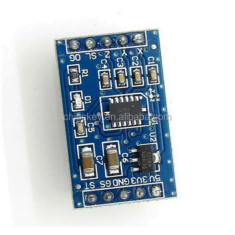 The ADXL345 angle sensor tilt sensor acceleration module, alternative MMA7260