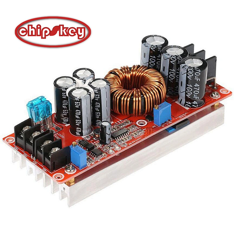 1200W high power DC-DC boost constant voltage constant current adjustable car charging power supply module