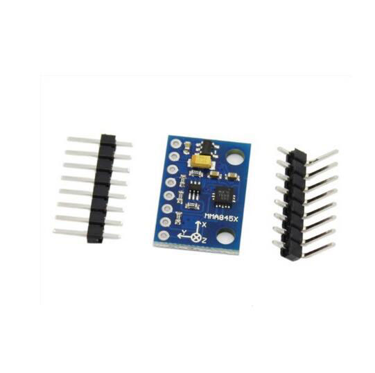 MMA8451 module; digital triaxial accelerometer module; precision inclination module