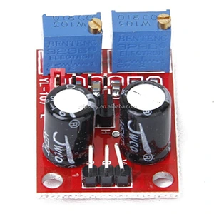 NE555 pulse frequency adjustable duty cycle square wave module rectangular wave signal generator stepper motor driver