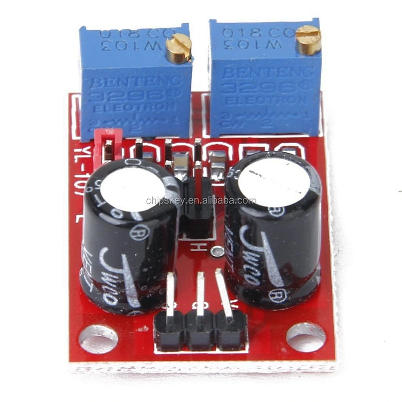 NE555 pulse frequency adjustable duty cycle square wave module rectangular wave signal generator stepper motor driver