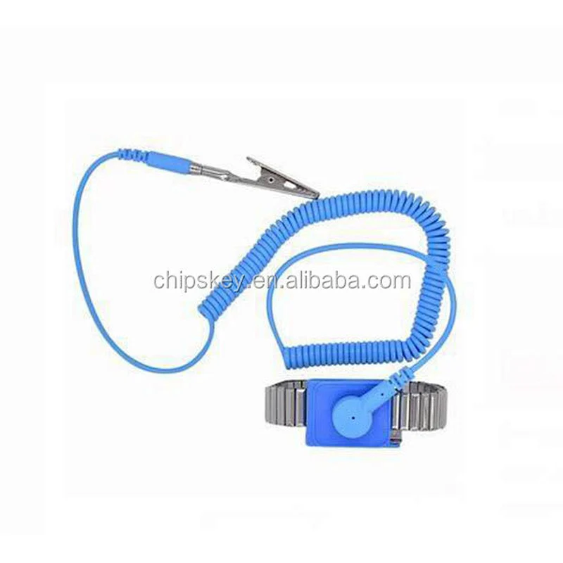Corded Antistatic Wrist Strap metal, 0.1 seconds to eliminate static wrist strap ,wrist strap with metal rope