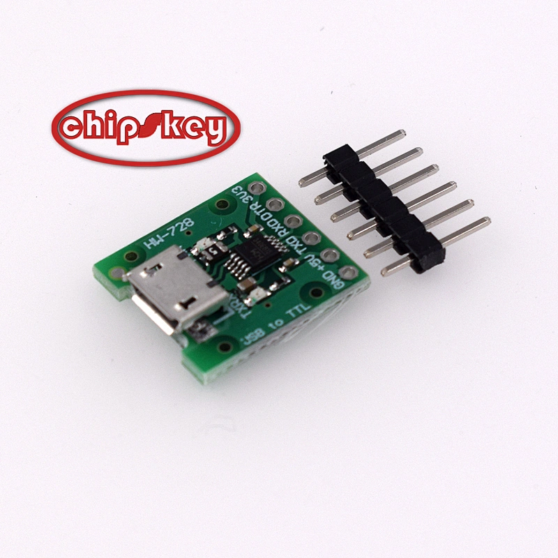 CH340E MSOP10 USB to TTL module