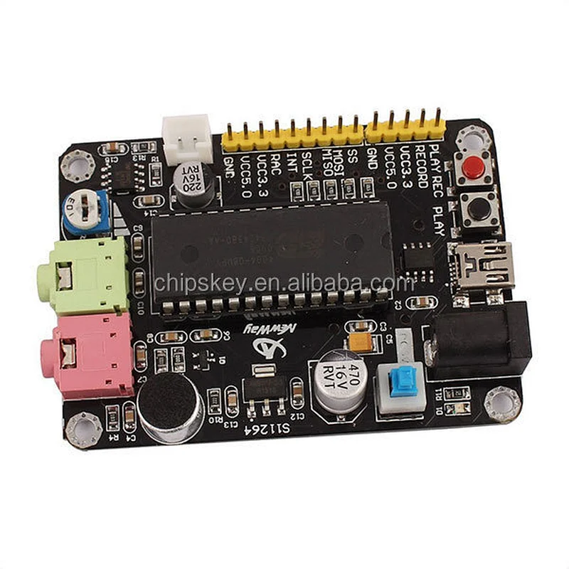 ISD4004 voice module, recording module, speech development kit