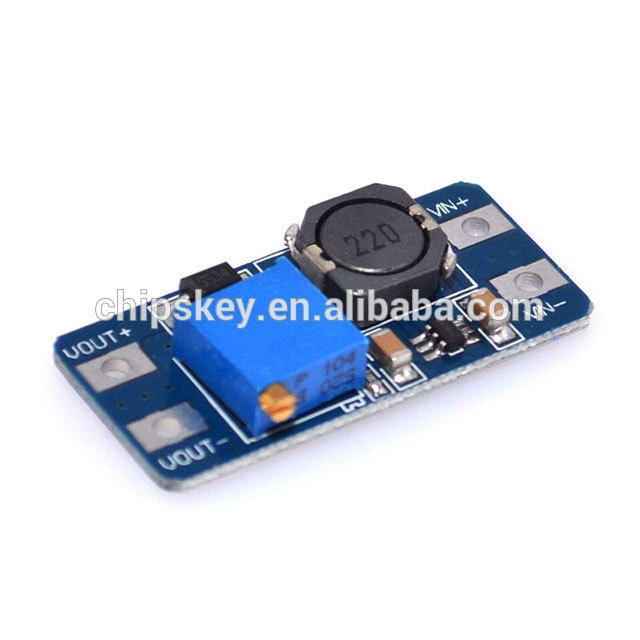 2A DC-DC boost up module Power adjustable regulator 2577 wide voltage input 2/24V liters 5/9/12/28V