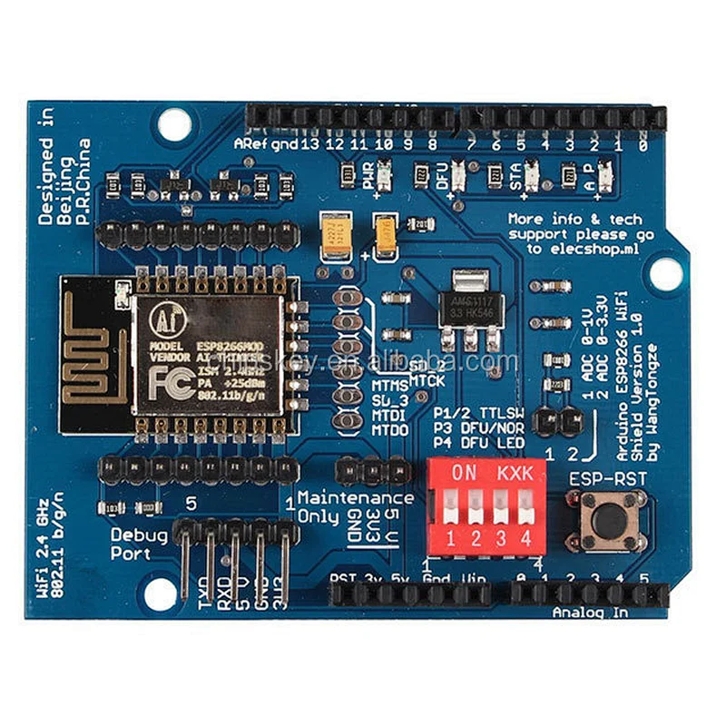 Development Board ESP8266 serial WiFi expansion board shield ESP-12E CC3000