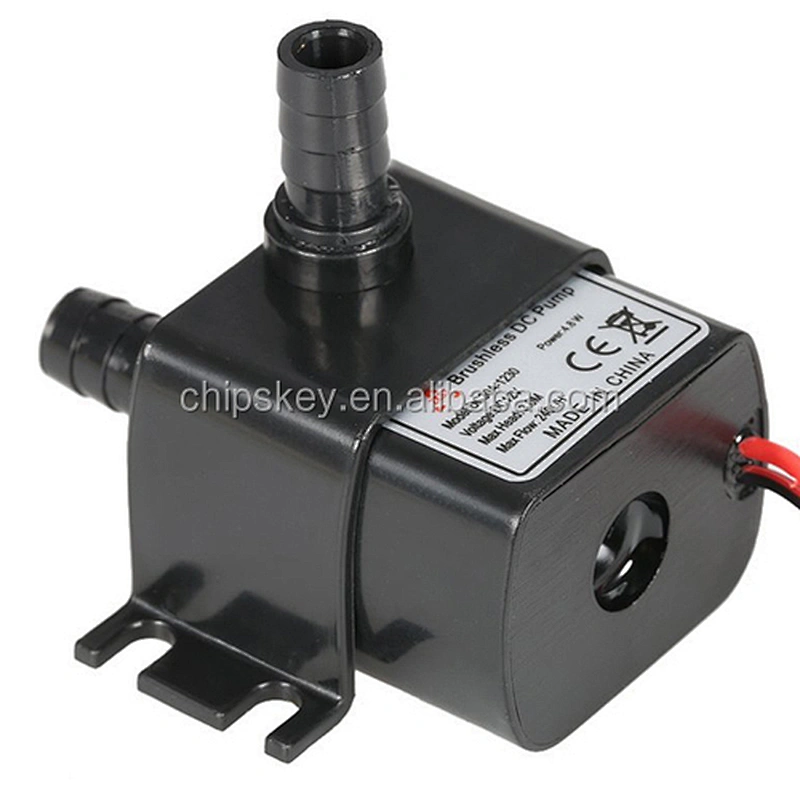 ultra-quiet Mini DC12V Micro Brushless Water Oil Pump Submersible 240L/H 5W Lift 3M