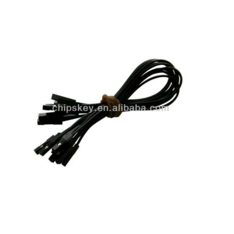 Female to Female 20CM 1P DuPont Black color cable 10pcs per set