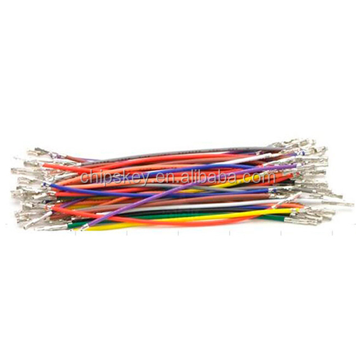 Wires with pre-crimped terminals 50-piece rainbow assortment F-F Dupont Calbe