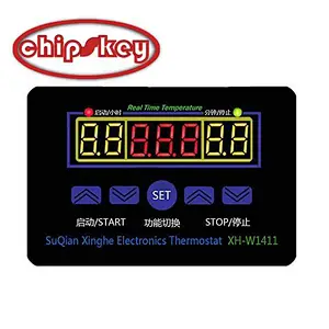XH-W1411 Digital Temperature Controller Thermostat Control Switch Sensor DC 12V AC 220V 10A