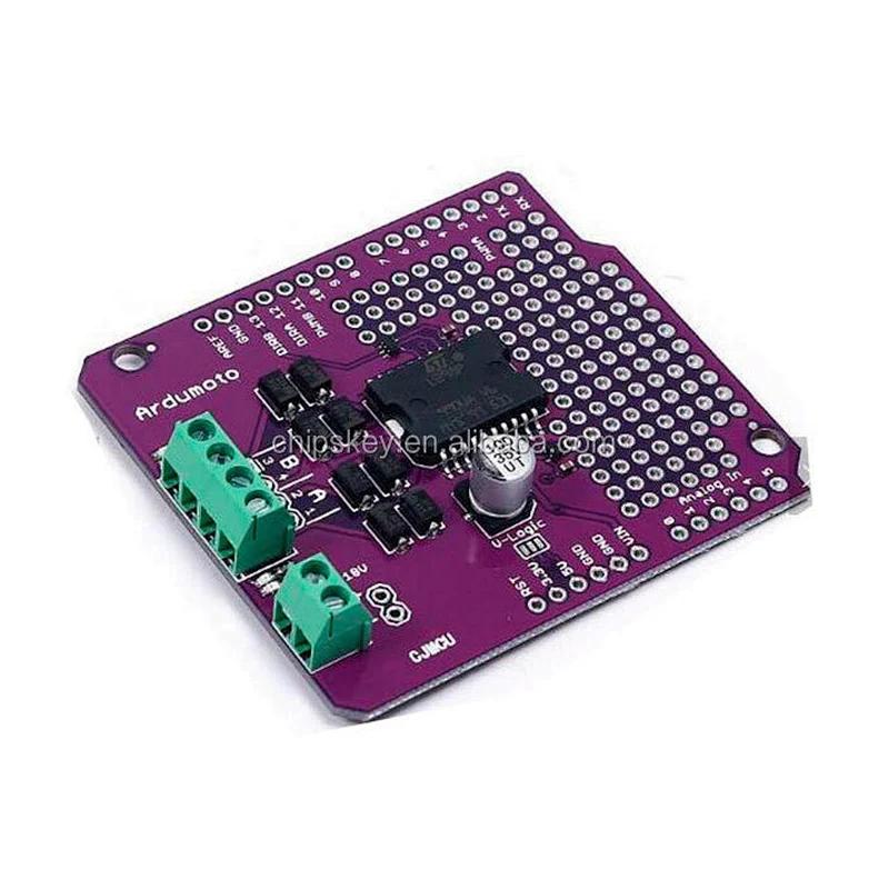 L298P H Bridge DC Gear Motor Driver Shield Breakout Board