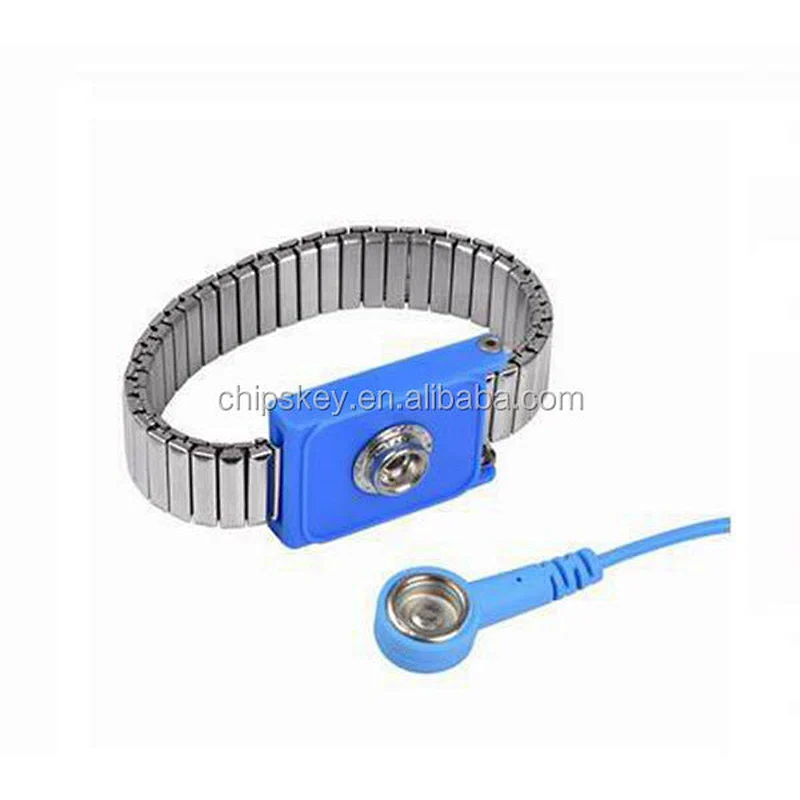 Corded Antistatic Wrist Strap metal, 0.1 seconds to eliminate static wrist strap ,wrist strap with metal rope