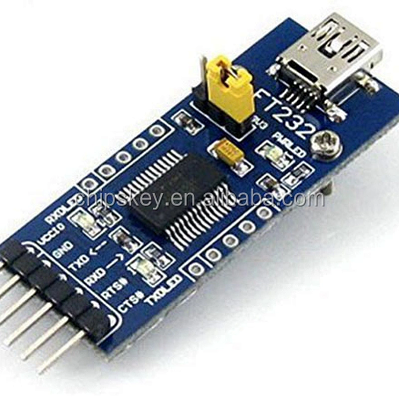FT232 USB to serial communication module