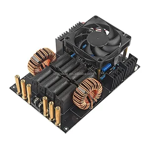 1000W 20A ZVS Induction Heating Machine Cooling Fan PCB Copper Tube 12-36V