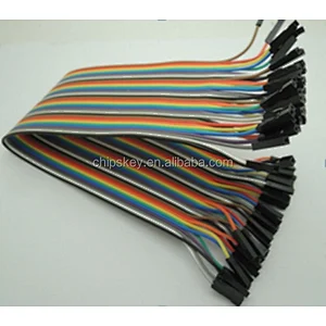 30CM Rainbow Cable 40P Female to Female