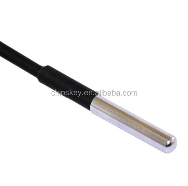 Stainless steel package a waterproof DS18B20 temperature probe temperature sensor