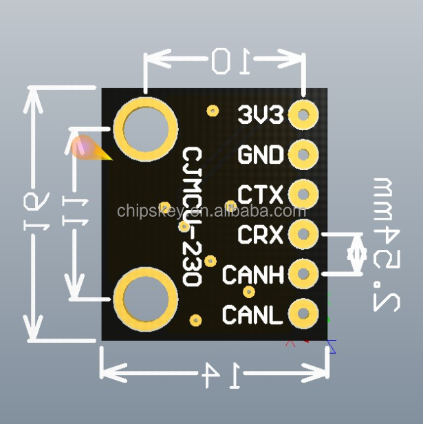 SN65HVD230 CAN Bus Transceiver Communication Module for Arduinos