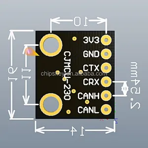 SN65HVD230 CAN Bus Transceiver Communication Module for Arduinos