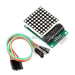MAX7219 dot matrix control microcontroller display module