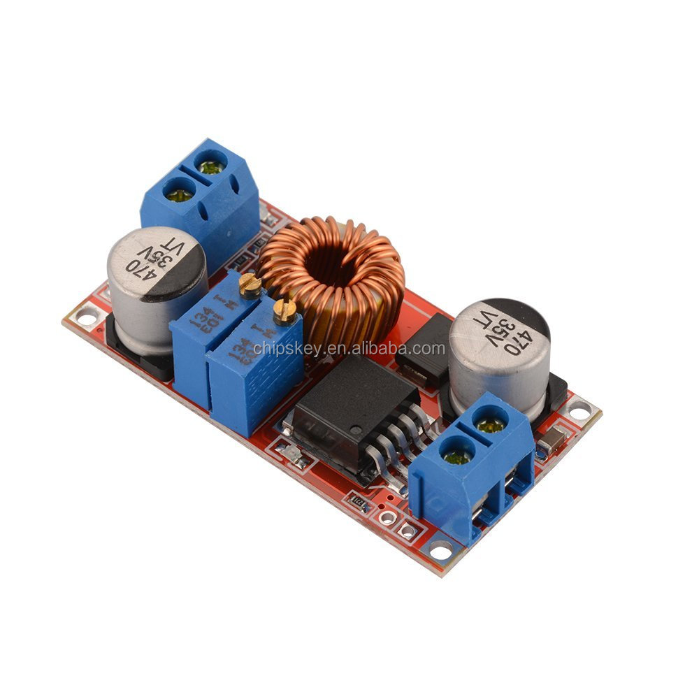 DC-DC Buck Converter Regulator 5V-32V To 0.8V-30V Constant Current/Voltage LED Driver Charger Module 5A