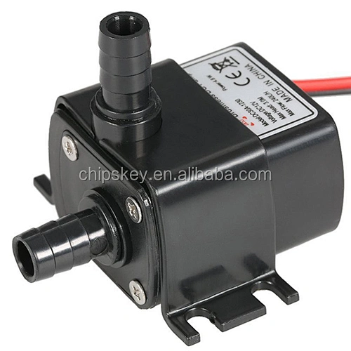 ultra-quiet Mini DC12V Micro Brushless Water Oil Pump Submersible 240L/H 5W Lift 3M