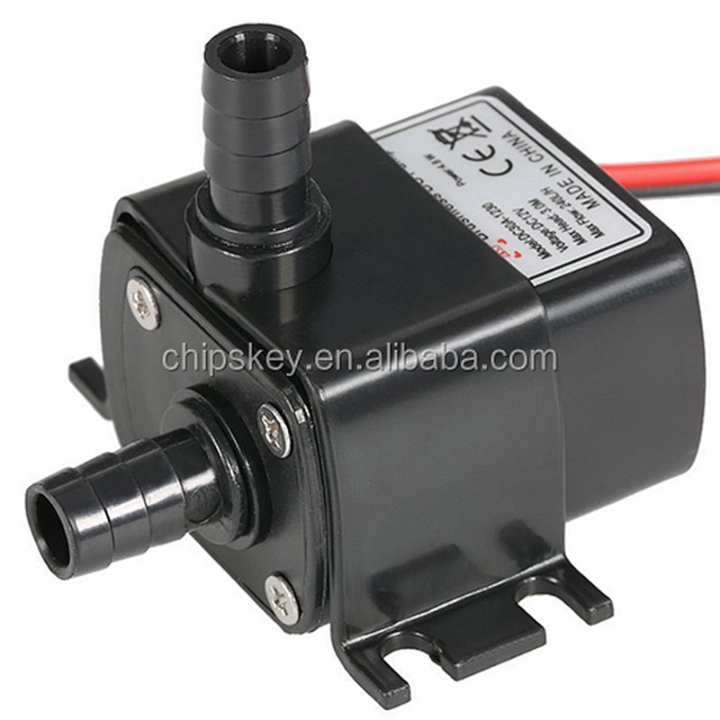 ultra-quiet Mini DC12V Micro Brushless Water Oil Pump Submersible 240L/H 5W Lift 3M