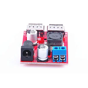 DC-DC Converter Buck Step Down Module 36V 24V 12V 9V (6V-40V) to 5V 3A Dual USB Output Car charger Regulators