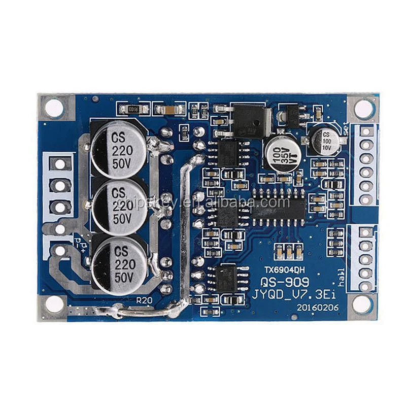 JYQD-V7.3E DC 12V 24V 36V 500W Brushless Motor Controller Hall Balanced Car Driver Board