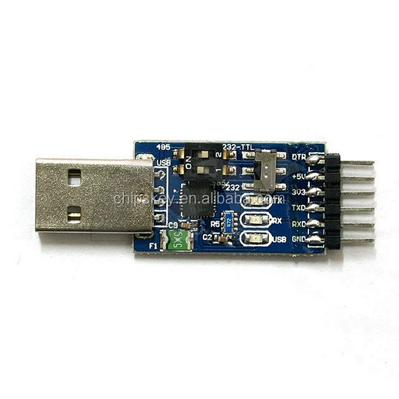 CP2102 usb/TTL/RS485/RS232 Interconversion 6 In 1 Serial Converter UART Module
