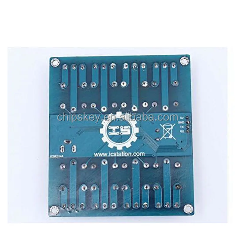5V 10A 8 Channel Micro USB Relay Module Upper Computer