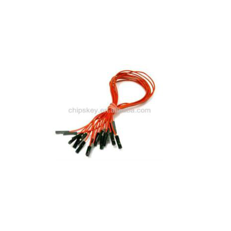 Female to Female 20CM 1P DuPont Red color cable 10pcs per set
