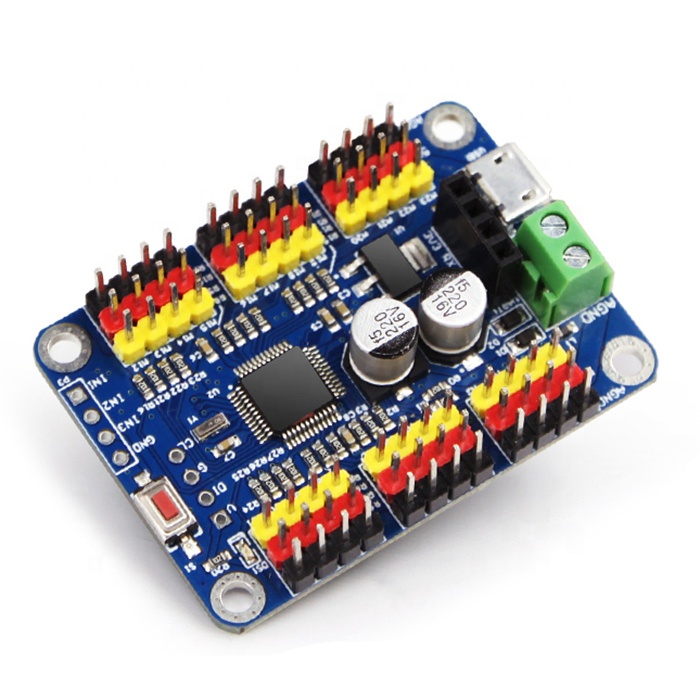 24 Channels Servo Controller USB serial development board TTL Wireless radio development board