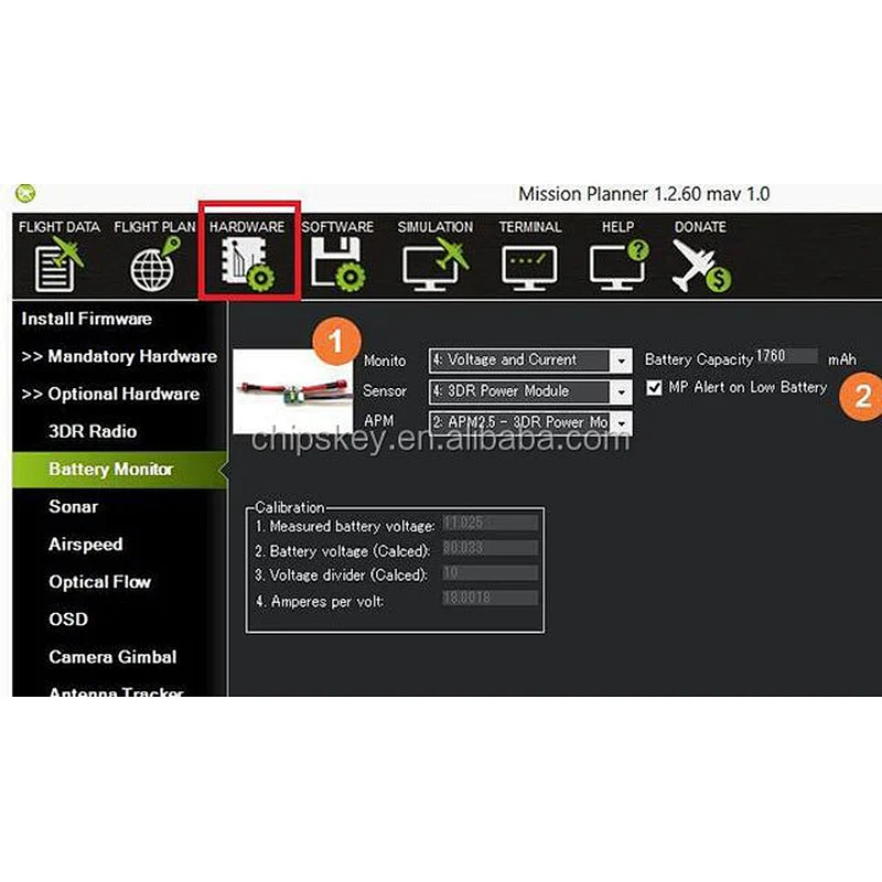 APM2.6 2.8 APM Power Module 5.3VDC BEC