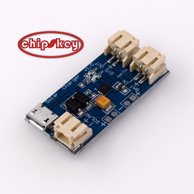 500MA mini solar lithium battery charging board