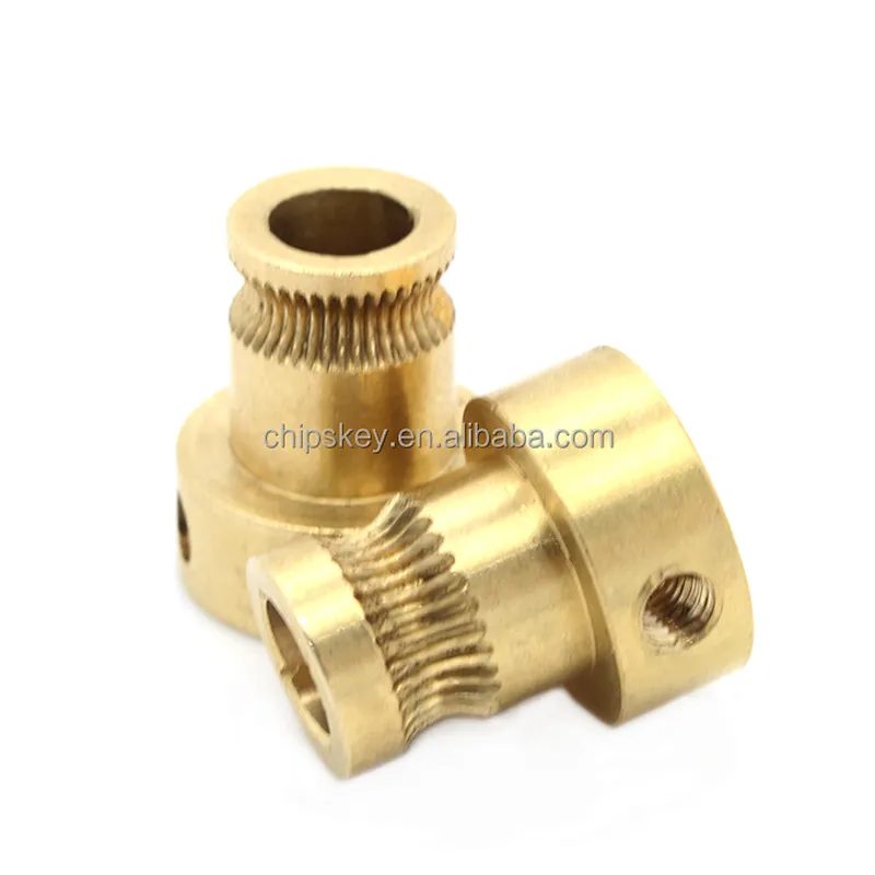 Feed Wheel Squeeze Wire Wheel Wire Feed Rolls Reprap For 3D Printer