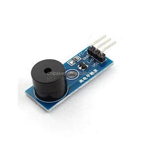 The active buzzer module; trigger low; buzzer control panel