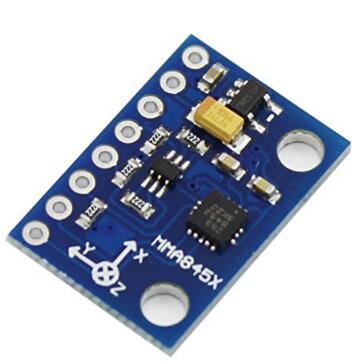 GY-45-52 MMA8452 module; digital triaxial accelerometer modules; inclination module
