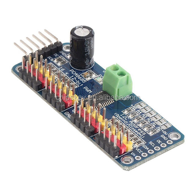 16-Channel 12-bit PWM/Servo Drive shield module I2C PCA9685