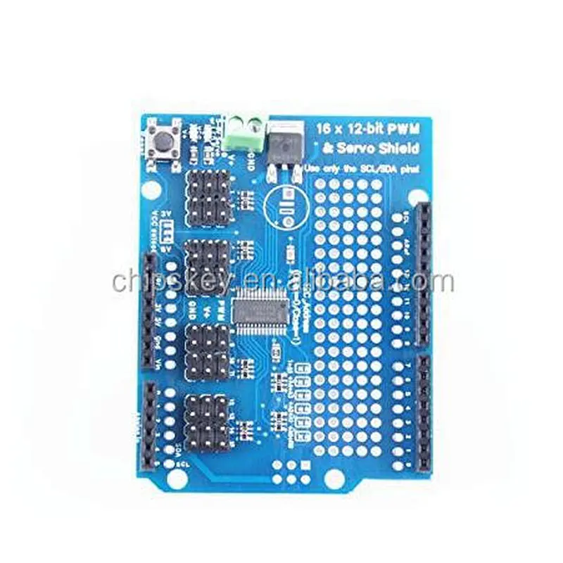 PCA9685pw module 12-bit PWM/ Servo Shield 16-way servo drive module AB5