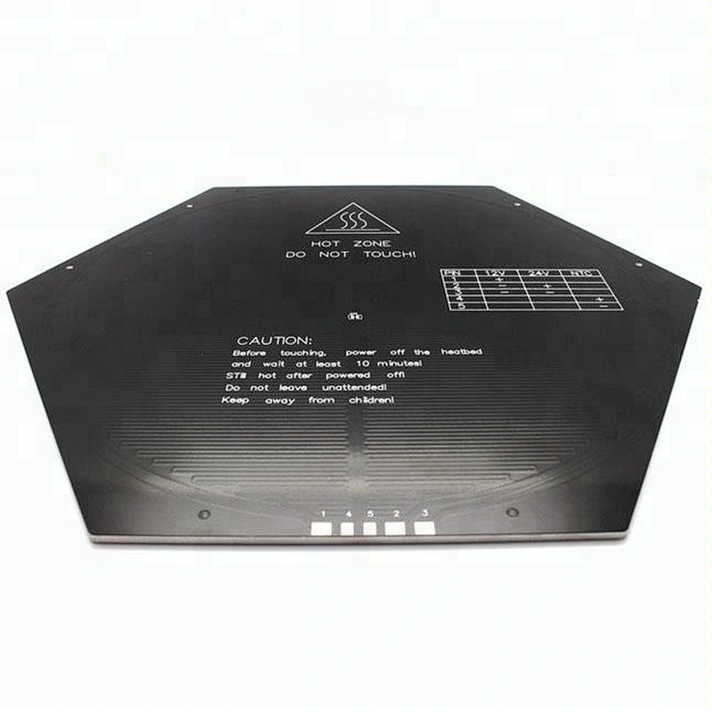 3D printers Delta rostock/ hexagonal round hot bed/MK3 reprap