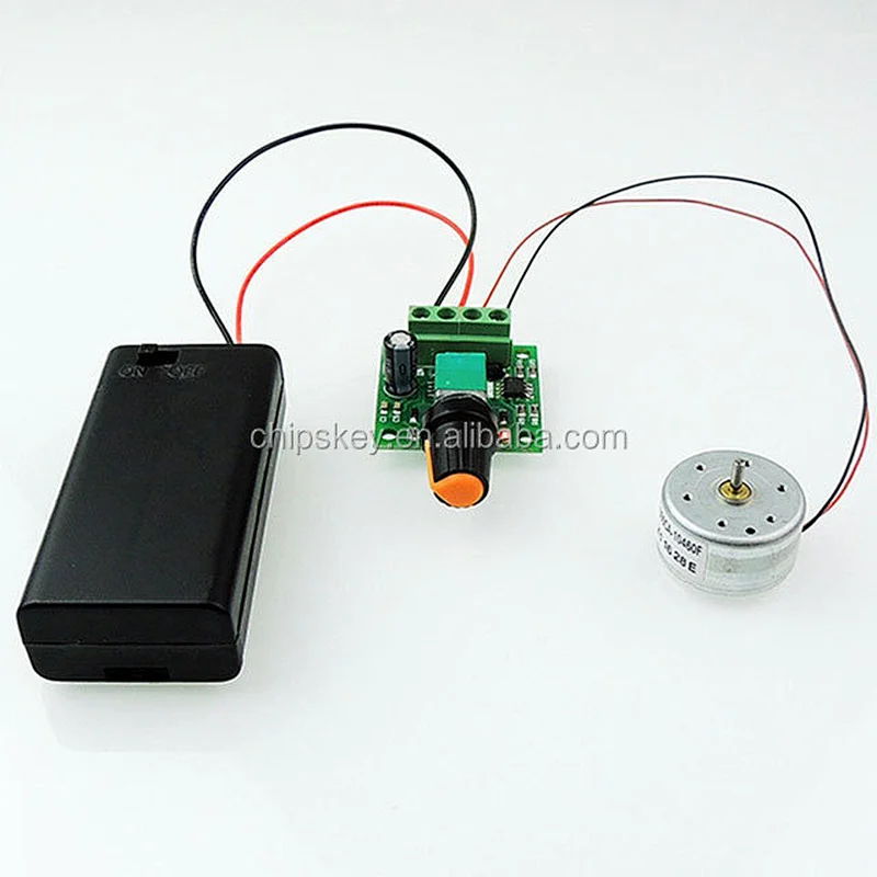 Low Voltage DC 1.8V 3V 5V 6V 12V 2A Motor Speed Controller PWM