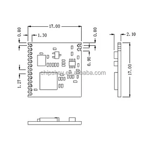 SX1276 SX1278 Module DRF1278F LoRa spreading