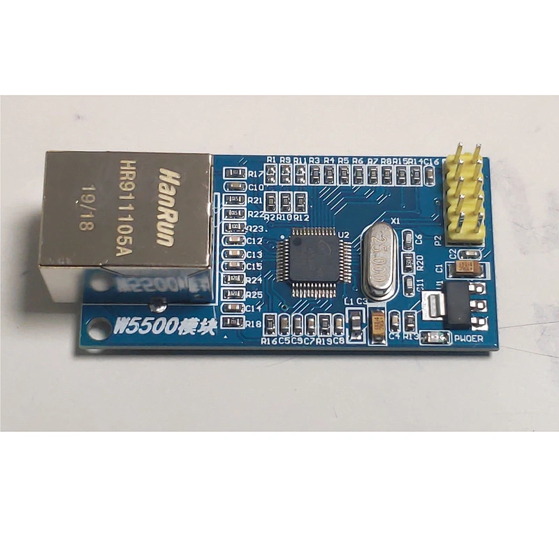 W5500 RJ45 Ethernet Module 51/STM32 program SPI To Ethernet