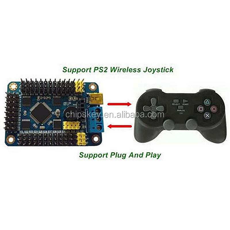 32 Channel Servo Motor Control Driver Board for Robot Project and Chassis Controller