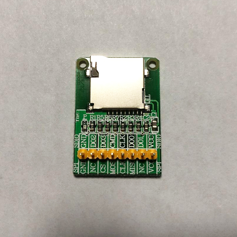 Micr SD card module TF card read and write CARDS,SDIO/SIP interface mini TF card read/write module