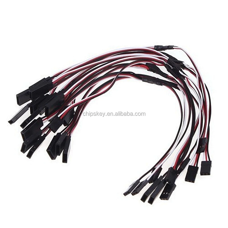 30CM Servo Extension Cord Cable Wire Y Splitter Cable Female - 2x Male